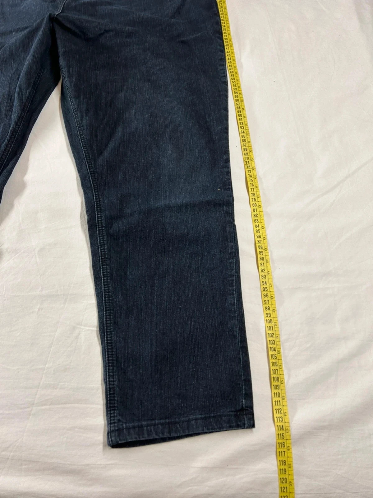 Zwarte grote vintage jeans love yours – photo 4